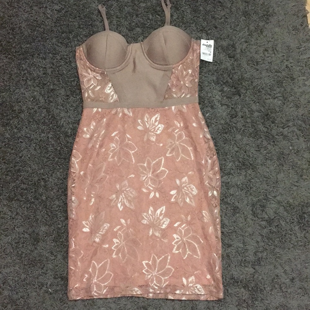 NEW WITH TAGS Charlotte Russe Mauve Dress